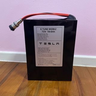 Tesla Panasonic 72V 19.6Ah 20Ah battery pack for fiido dyu tempo dualtron emtb eco drive ebike jimove