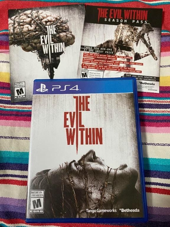 The Evil Within Ps4 Game Playstation 4 Ps 4, Video Gaming, Video Games,  Playstation On Carousell