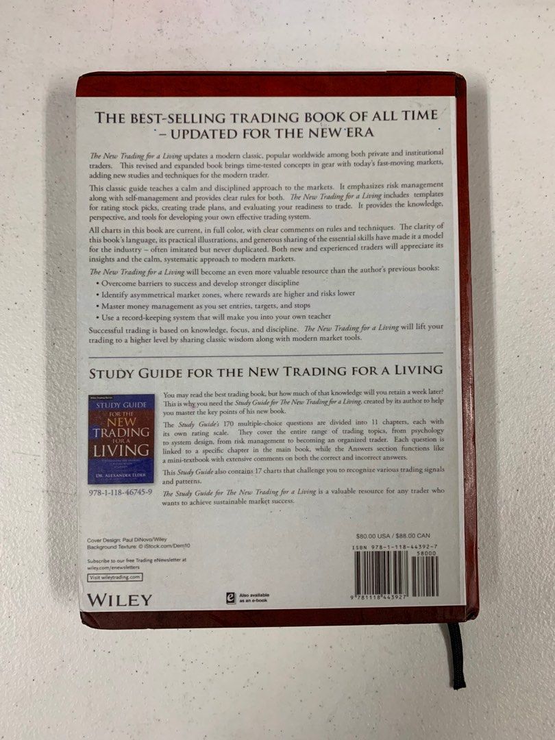 The New Trading For A Living By Dr Alexander Elder Hobbies Toys The New Trading For A Living By Dr Alexander Elder Hobbies Toys