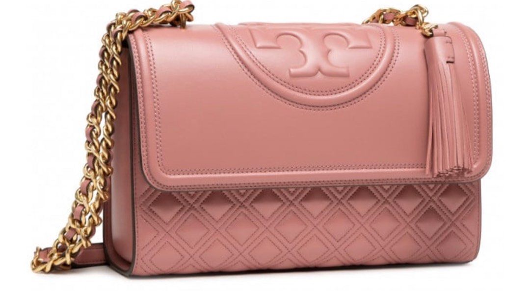 Tory burch hotsell fleming pink