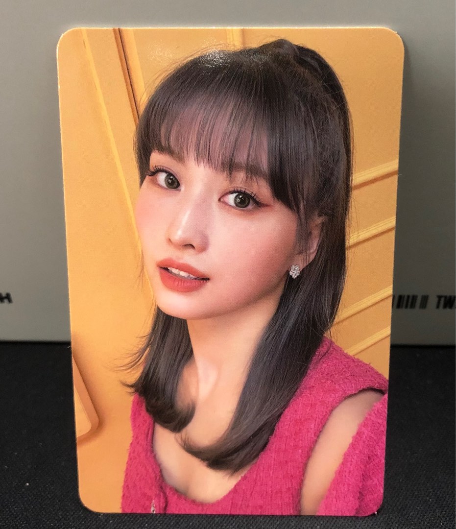 TWICE Between 1 2 Momo Official Photocard on hand Hobbies Toys