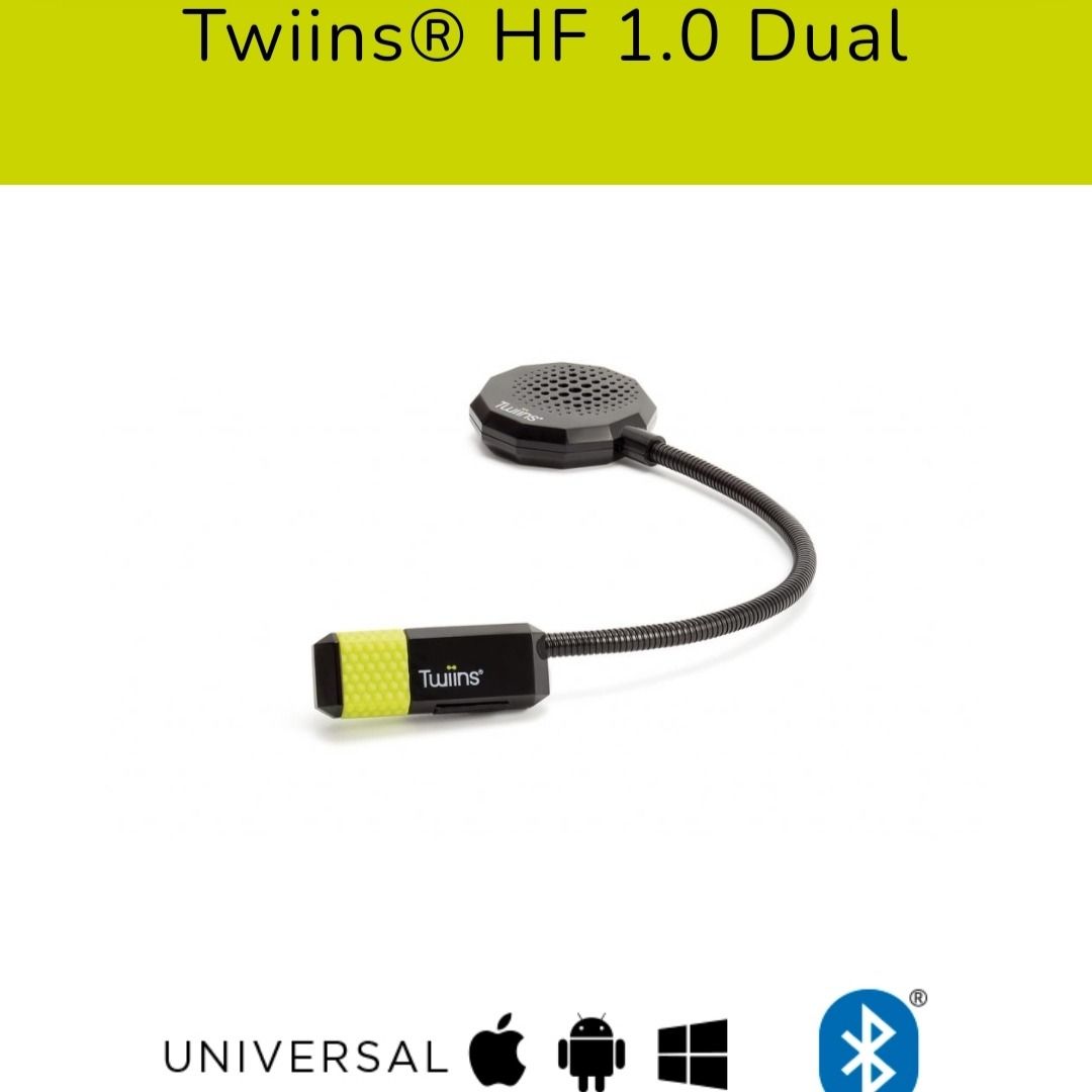 Twiins bluetooth sales helmet headset