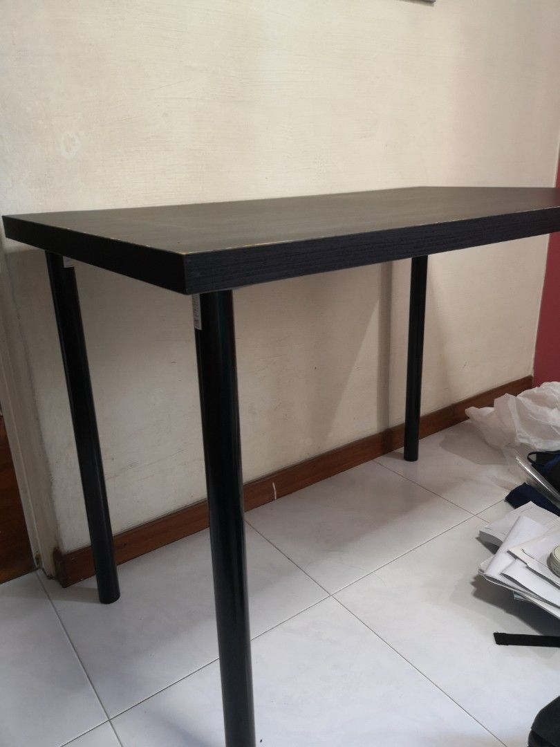 LINNMON / ADILS Desk, dark grey, 100x60 cm - IKEA