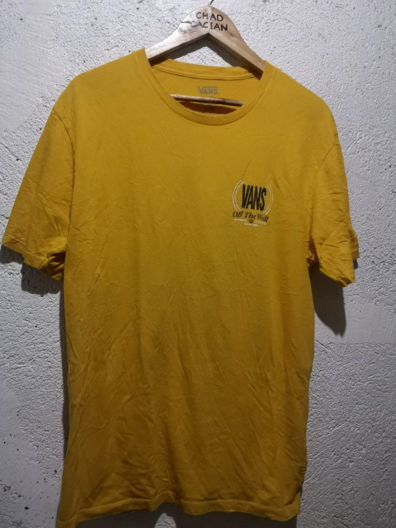 Mustard yellow deals vans shirt