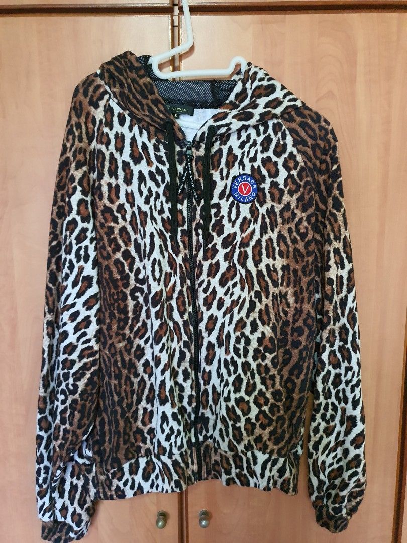 FireSale Versace Leopard Sports Jacket Luxury Apparel on Carousell
