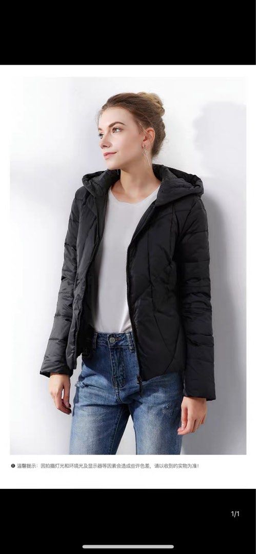 Versatile Functional Down Jacket (Category: Coats, Jackets and Outerwear) located in Singapore. Submitted by opalrainbow (Listing ID 1204973573, Image 2). Description: Nylon Down jacket (black)+Cotton singlet (grey) Multi ways to wear and match outfits Served well in Winter weather Used once for recent Europe trip, selling to optimise storage space.