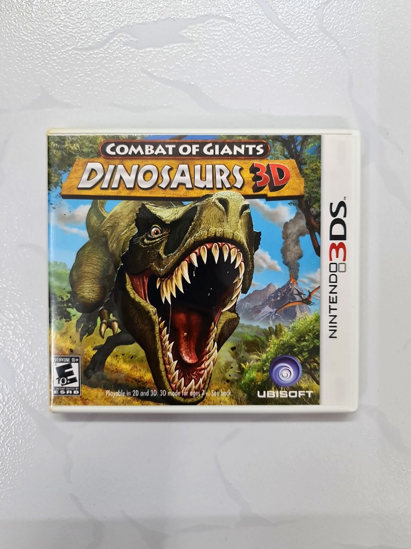 Combat of Giants: Dinosaurs 3D, Ubisoft, (Nintendo 3DS), (Physical) 