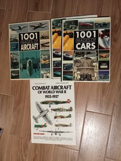 vintage aircraft car airplane books