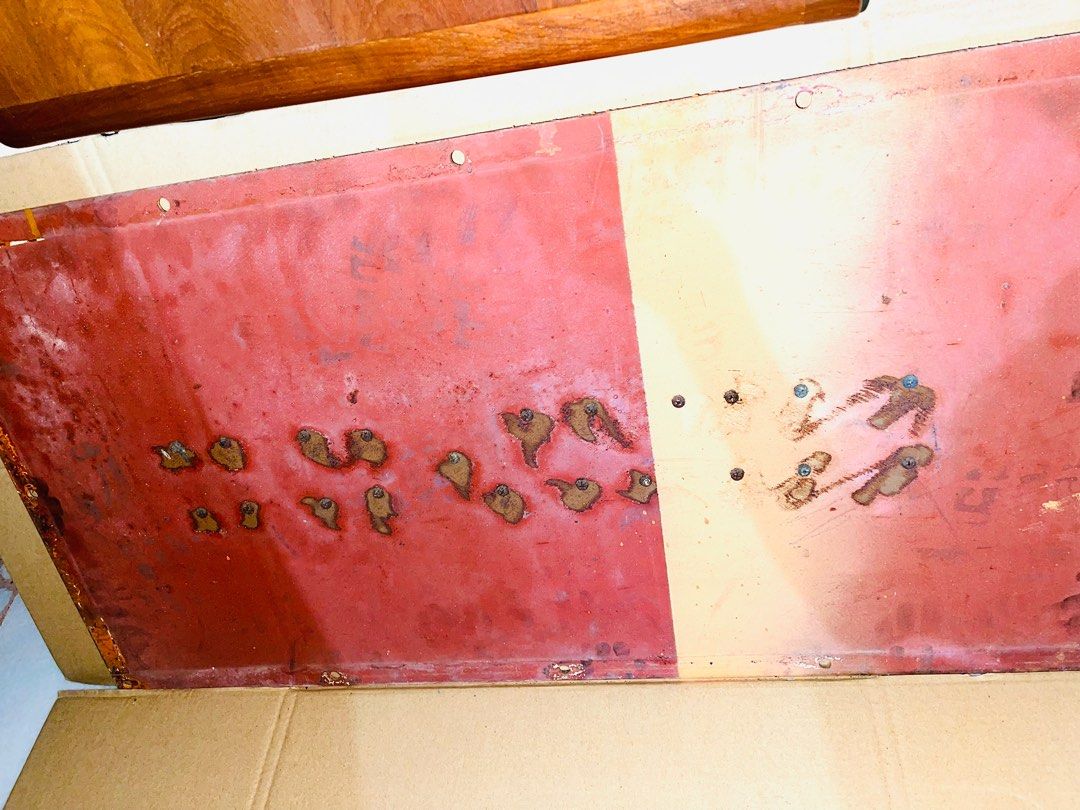 Vintage HITACHI Sign Board With 3D Brass Letters Hobbies Toys vintage-hitachi-sign-board-with-3d-brass-letters-hobbies-toys