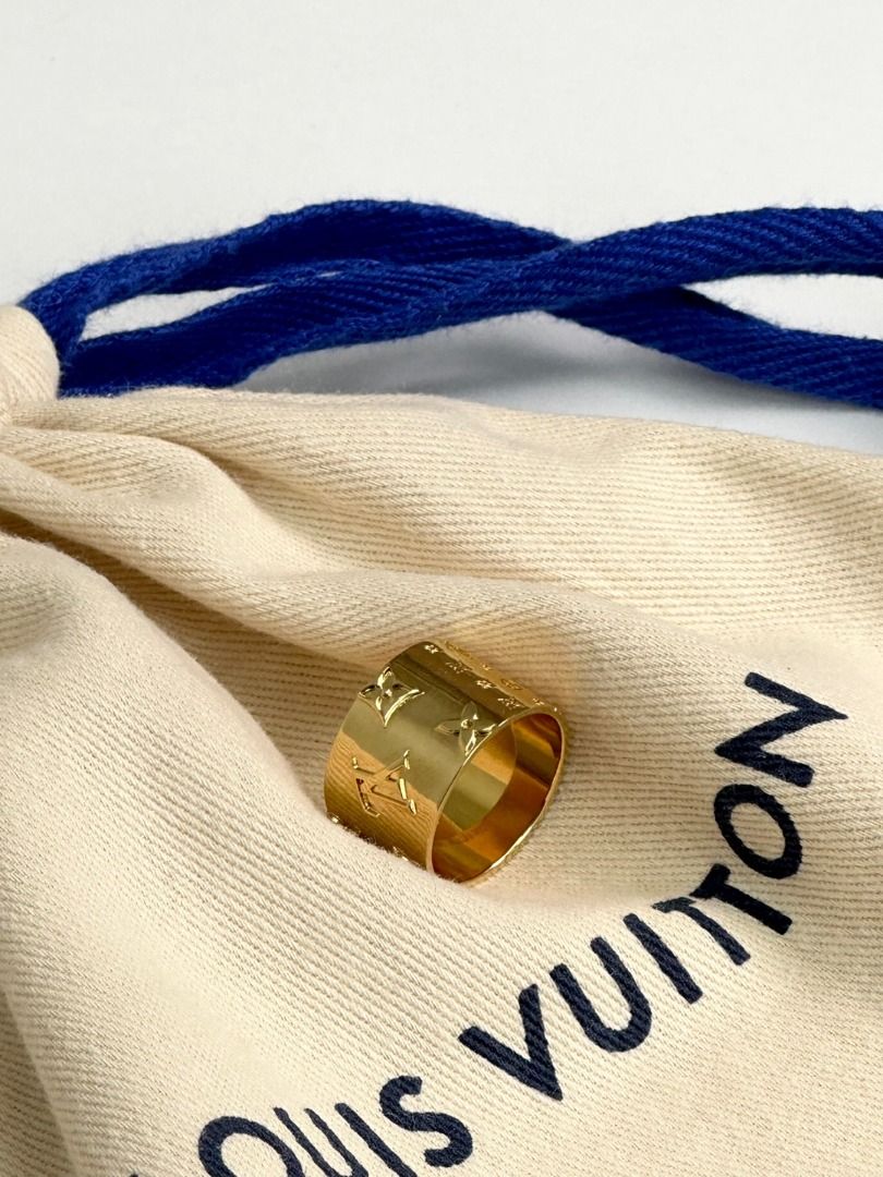 Gold louis hot sale vuitton ring