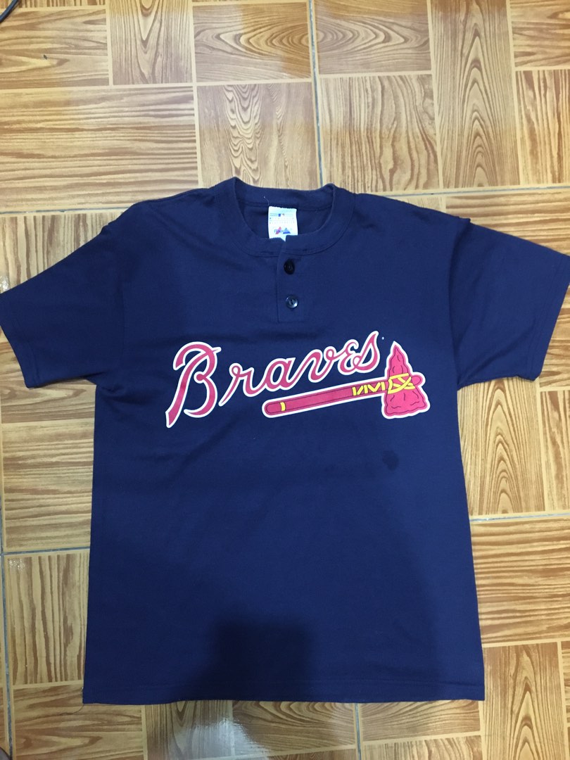 MLB Braves Jersey (Tags: Vtg, Vintage, 90s, Baseball, Majestic), Men's  Fashion, Tops & Sets, Tshirts & Polo Shirts on Carousell