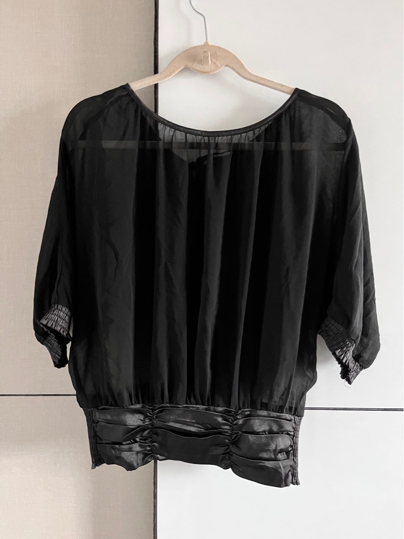 Vintage Mesh See through Top, Women's Fashion, Tops, Other Tops on ...