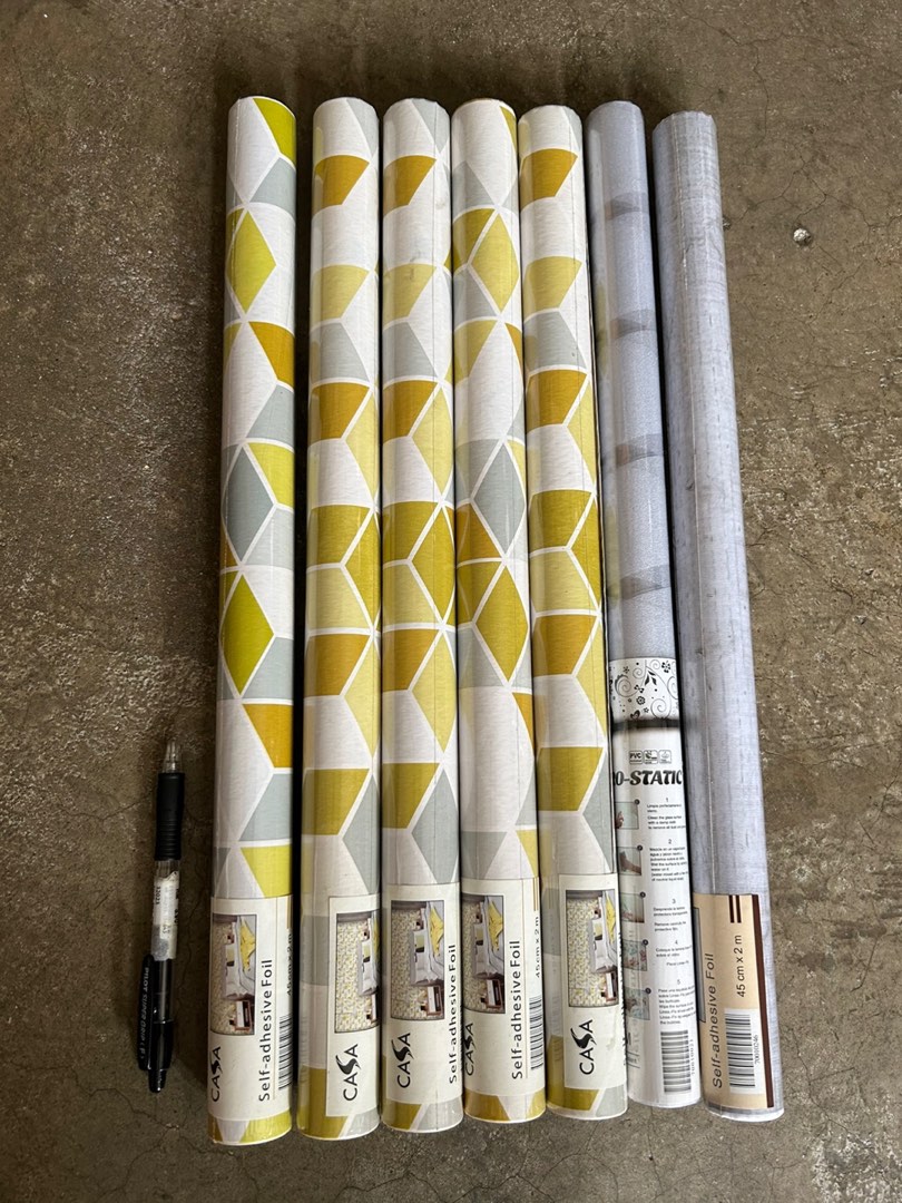 Wallpapers sticker set, Furniture & Home Living, Home Decor, Wall Decor on Carousell