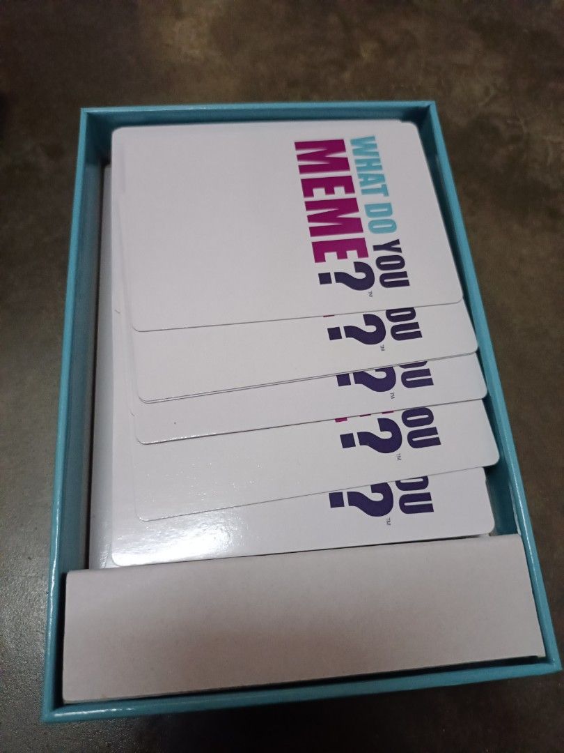 What Do You MEME Cards Hobbies Toys Toys Games On Carousell what-do-you-meme-cards-hobbies-toys-toys-games-on-carousell