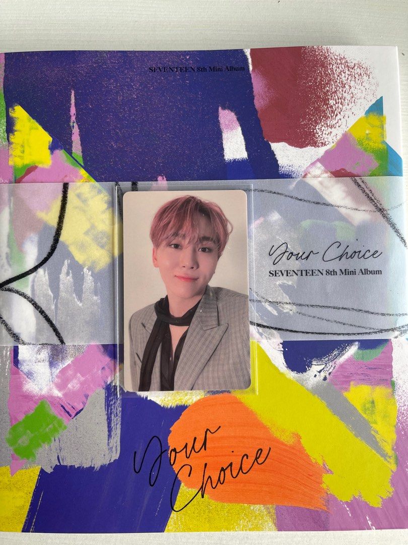 SEVENTEEN ジュン your choice power station wtt/wts seventeen svt your choice round 1 powerstation lucky draw