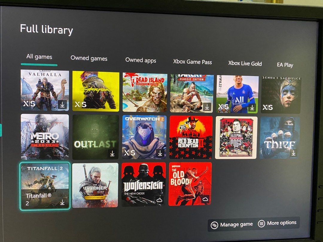 Xbox Series S (free cyberpunk, red dead, fifa ,valhalla etc), Video