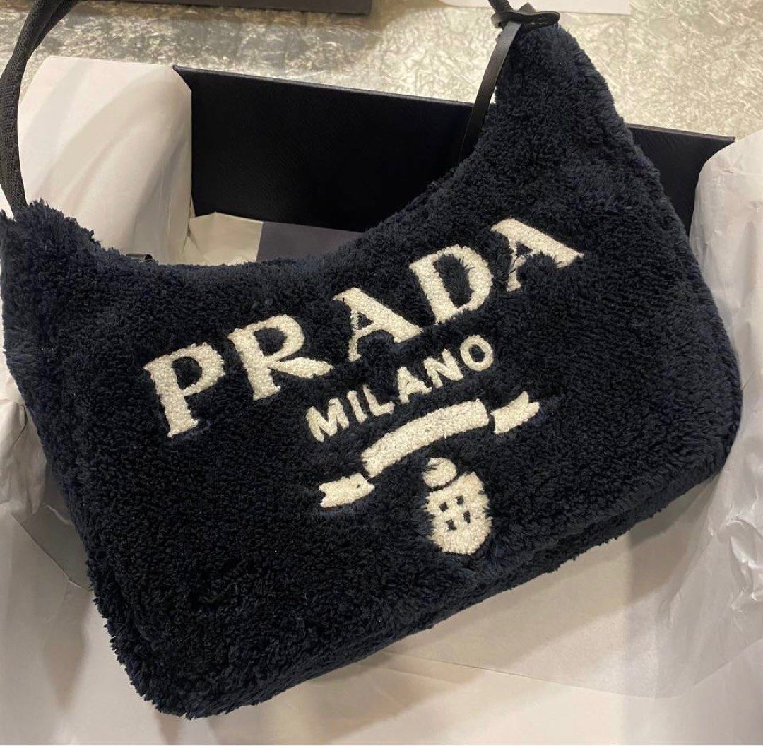 (XMAS SALE) Prada Terry mini bag - Black