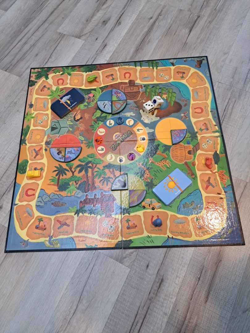 Zooreka Board Game, Hobbies & Toys, Toys & Games on Carousell