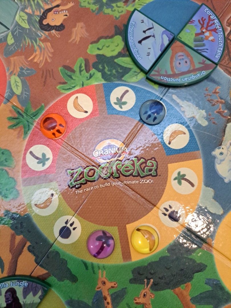 Zooreka Board Game, Hobbies & Toys, Toys & Games on Carousell