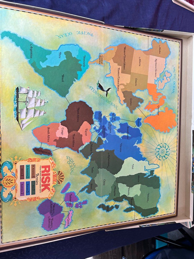 Jeu Risk Parker Vintage - Édition Complète En Superbe état - Jeu De Société Classique