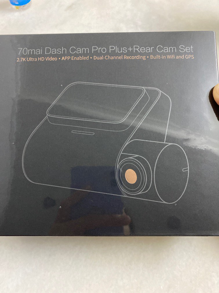 70mai Dash Cam Pro Plus + Rear Cam Set, Auto Accessories on Carousell