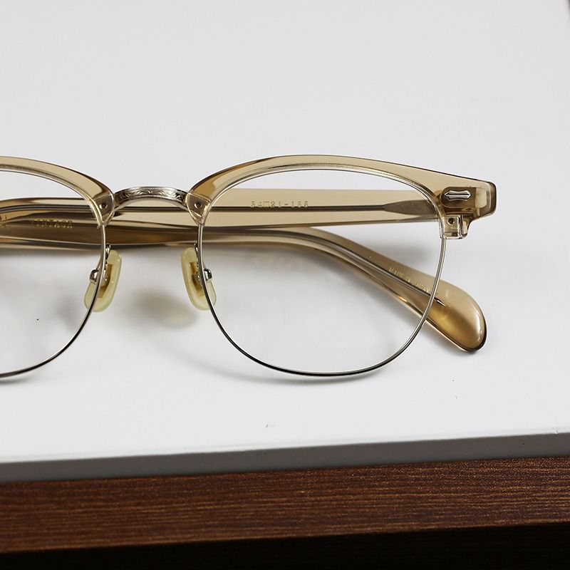 金子眼鏡, KV-131 CBR, SIZE:54-21-155, 男裝, 手錶及配件, 眼鏡