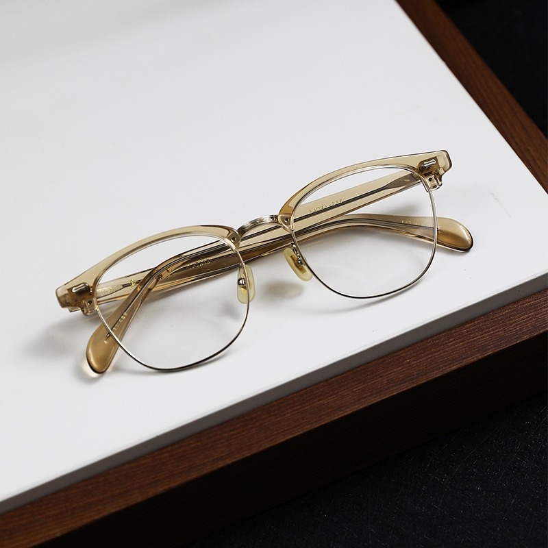 金子眼鏡, KV-131 CBR, SIZE:54-21-155, 男裝, 手錶及配件, 眼鏡 