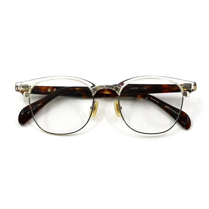 金子眼鏡, KV-131 CYL, SIZE:54-21-155, 男裝, 手錶及配件, 眼鏡