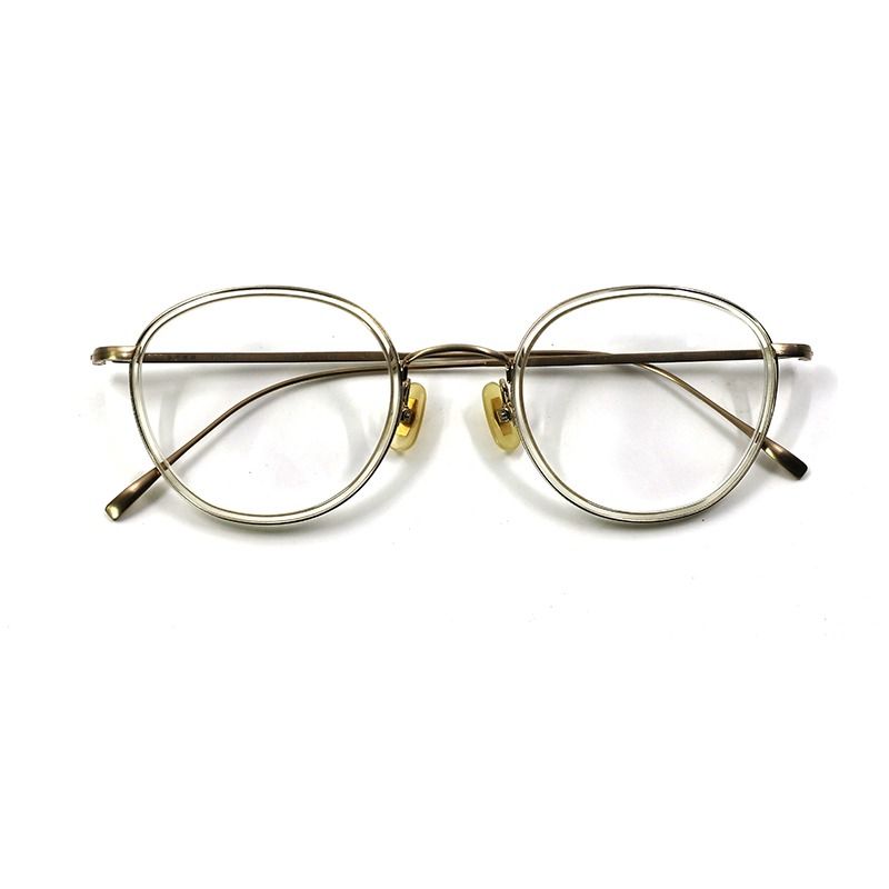 金子眼鏡, KV-133 CYL, SIZE:52-24-153, 男裝, 手錶及配件, 眼鏡