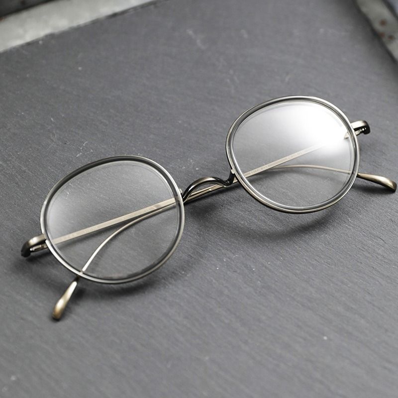 金子眼鏡, KV-138 CGY SIZE:49-24-148, 男裝, 手錶及配件, 眼鏡- Carousell