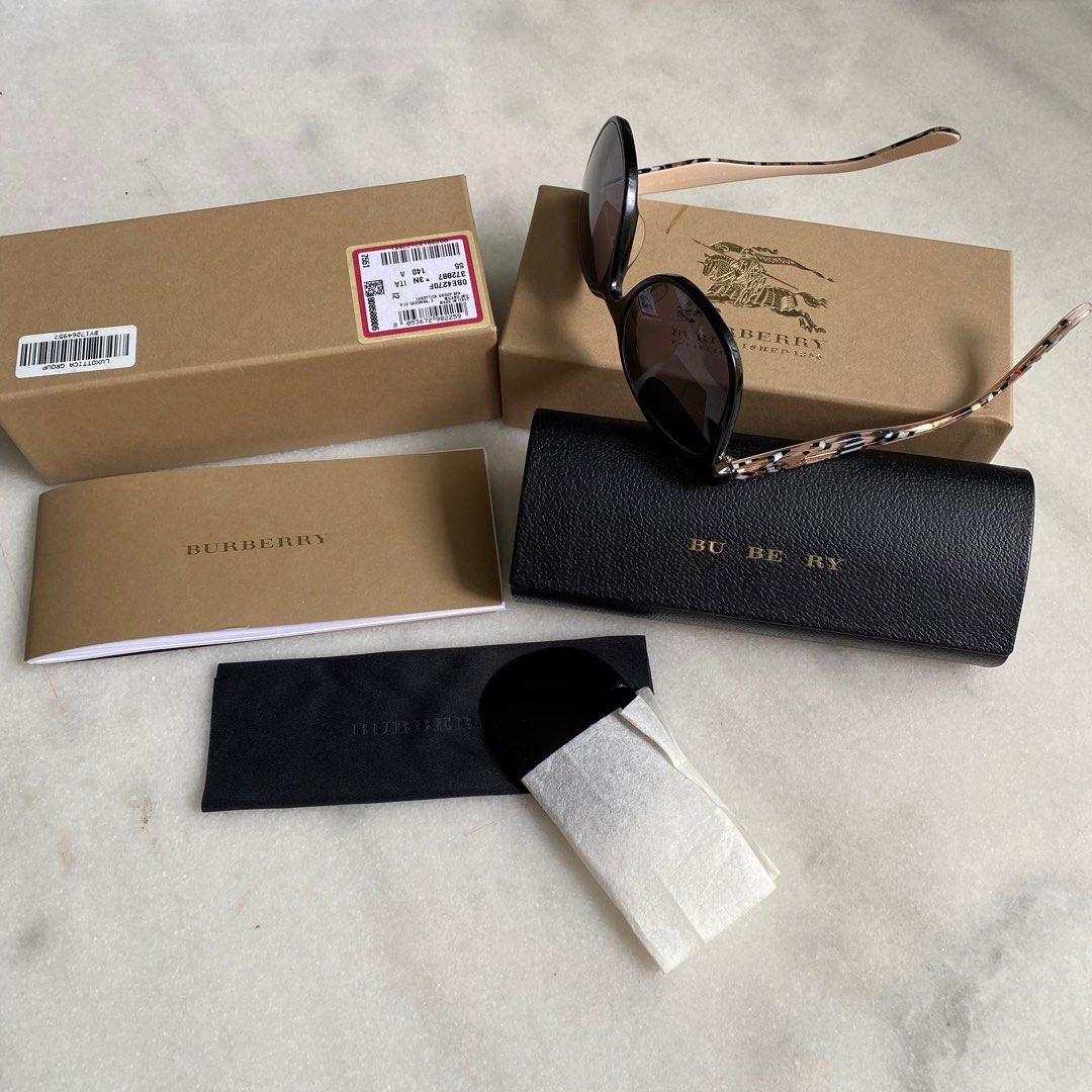 Burberry top sunglasses luxottica