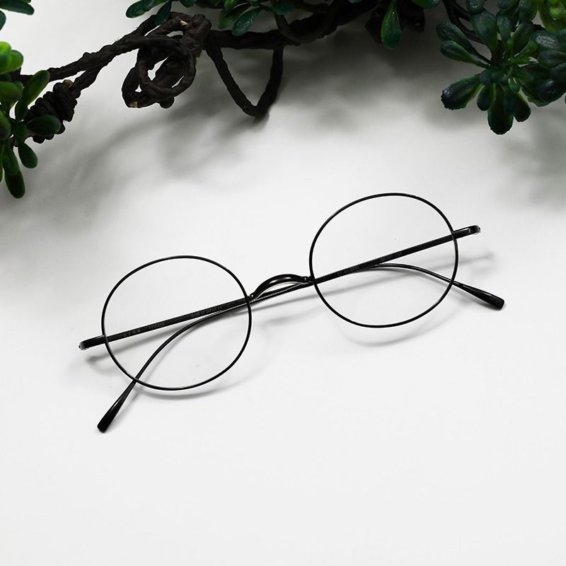 金子眼鏡KV48 IPBK, 一山鼻托款, SIZE: 49-22-148, 男裝, 手錶及