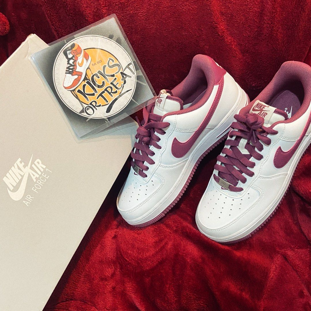 bordeaux nike air force 1