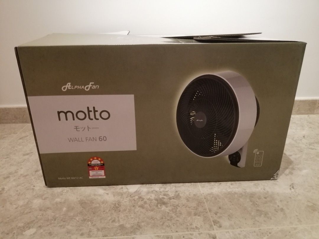Alpha wall fan, Furniture & Home Living, Lighting & Fans, Fans on Carousell