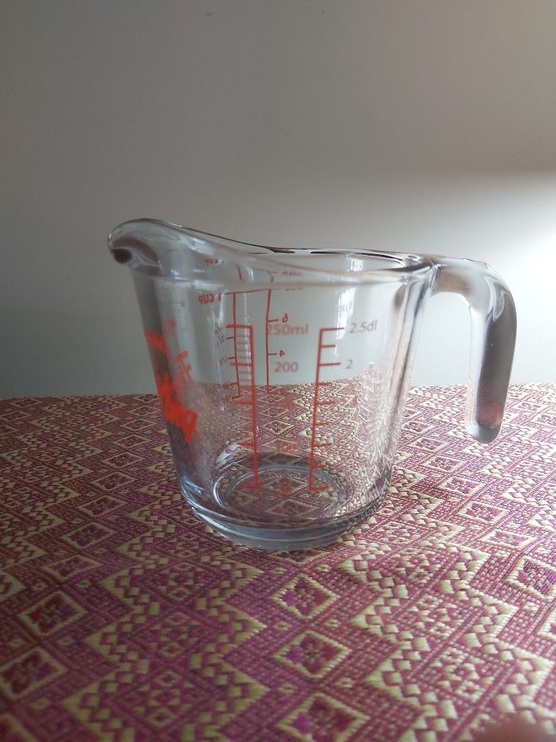 Anchor Hocking Pyrex Glass Measuring Cup, Furniture & Home Living ...