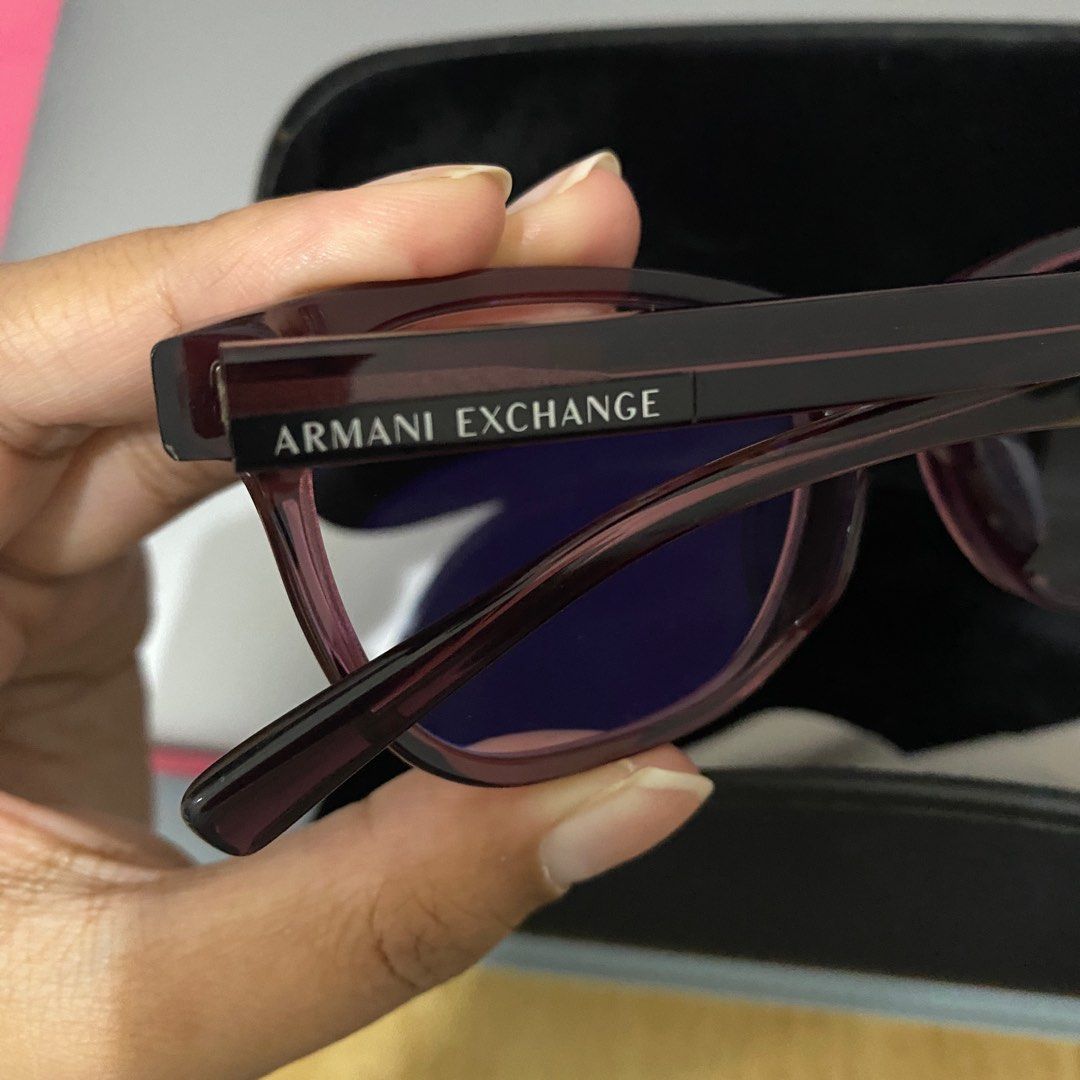 Armani blue shop light glasses