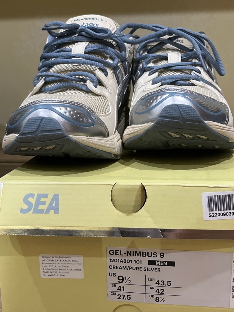 Asics Nimbus 9 Men s Fashion Footwear Sneakers on Carousell