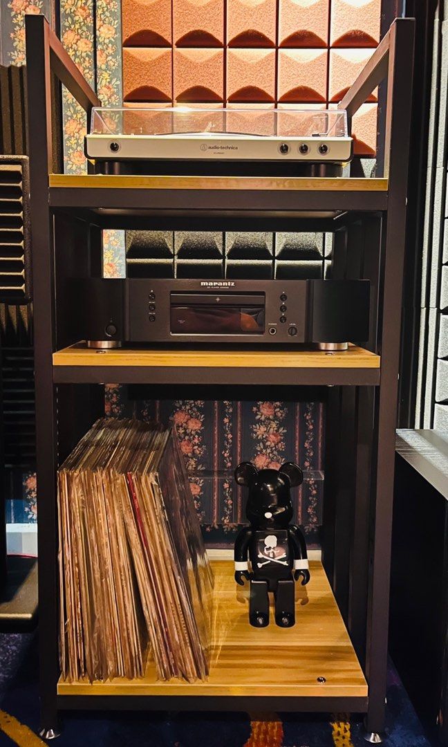 Audio System Rack 75CM & 100CM Height, Furniture & Home Living