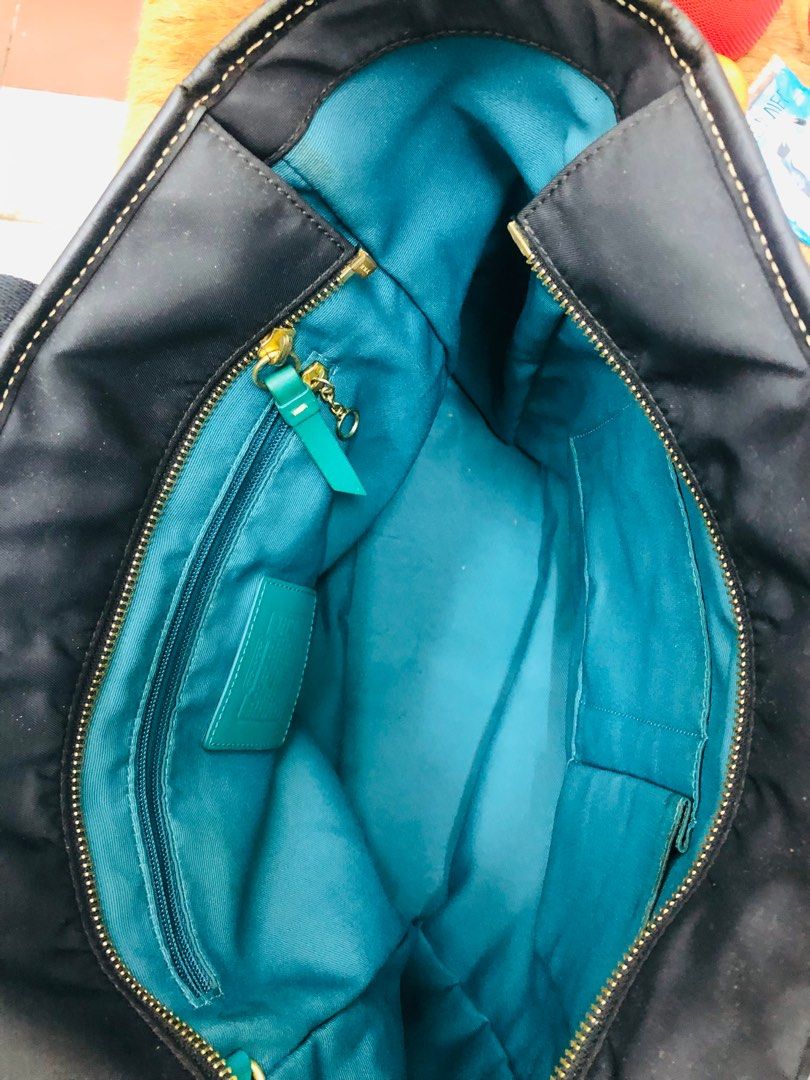 Authentic Coach Large Hampton Nylon Tote bag, Women's Fashion, Bags