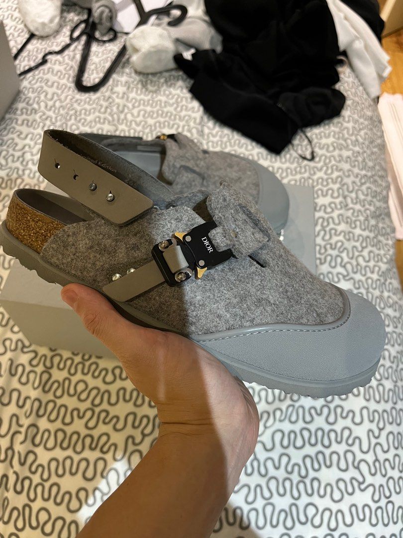 Dior by Birkenstock Tokio Mule Grey Men's - 3SA116ZSC_H800