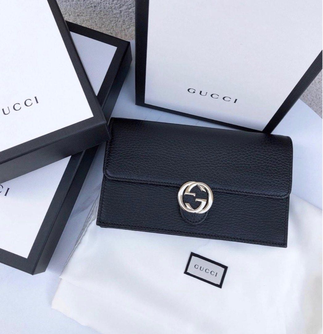 Authentic Gucci Interlocking WOC, Luxury, Bags & Wallets on Carousell