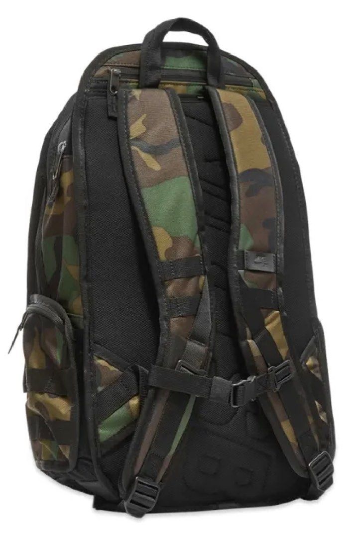 nike green camo backpack