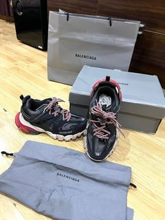 Balenciaga track black red white