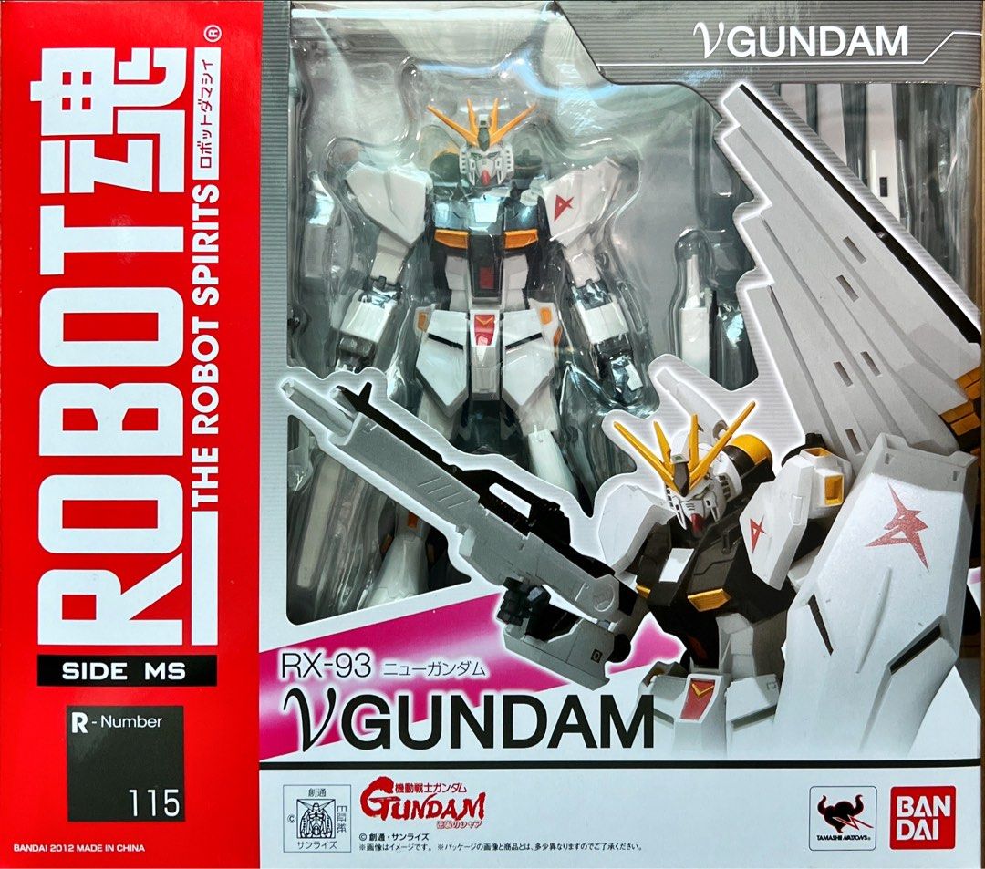 Bandai Robot魂SIDE MS R-115 V Nu Gundam RX93 RX-93-V2 機動戰士魂