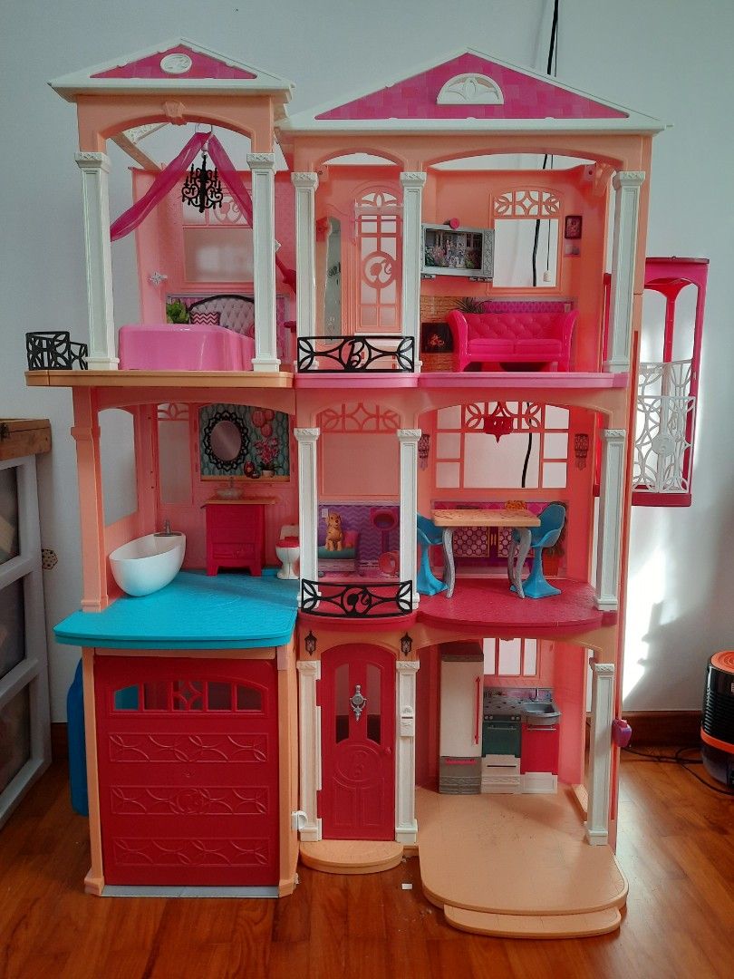 Barbie Doll house, Hobbies & Toys, Toys & Games on Carousell