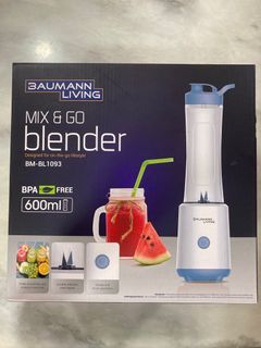 Baumann Living Mix & Go Blender - Blue