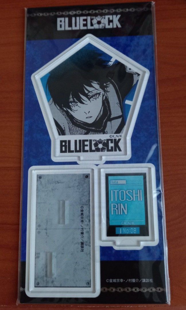 Bluelock Rin Standee, Hobbies & Toys, Memorabilia & Collectibles, J-pop ...
