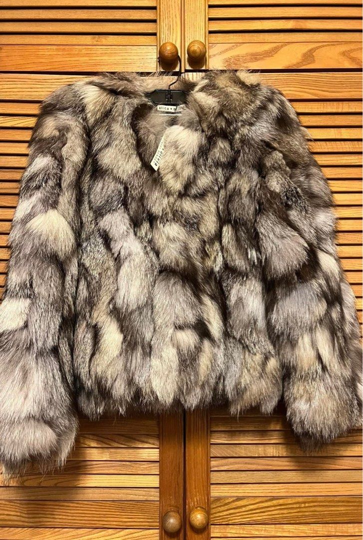 Alice and deals olivia fur vest