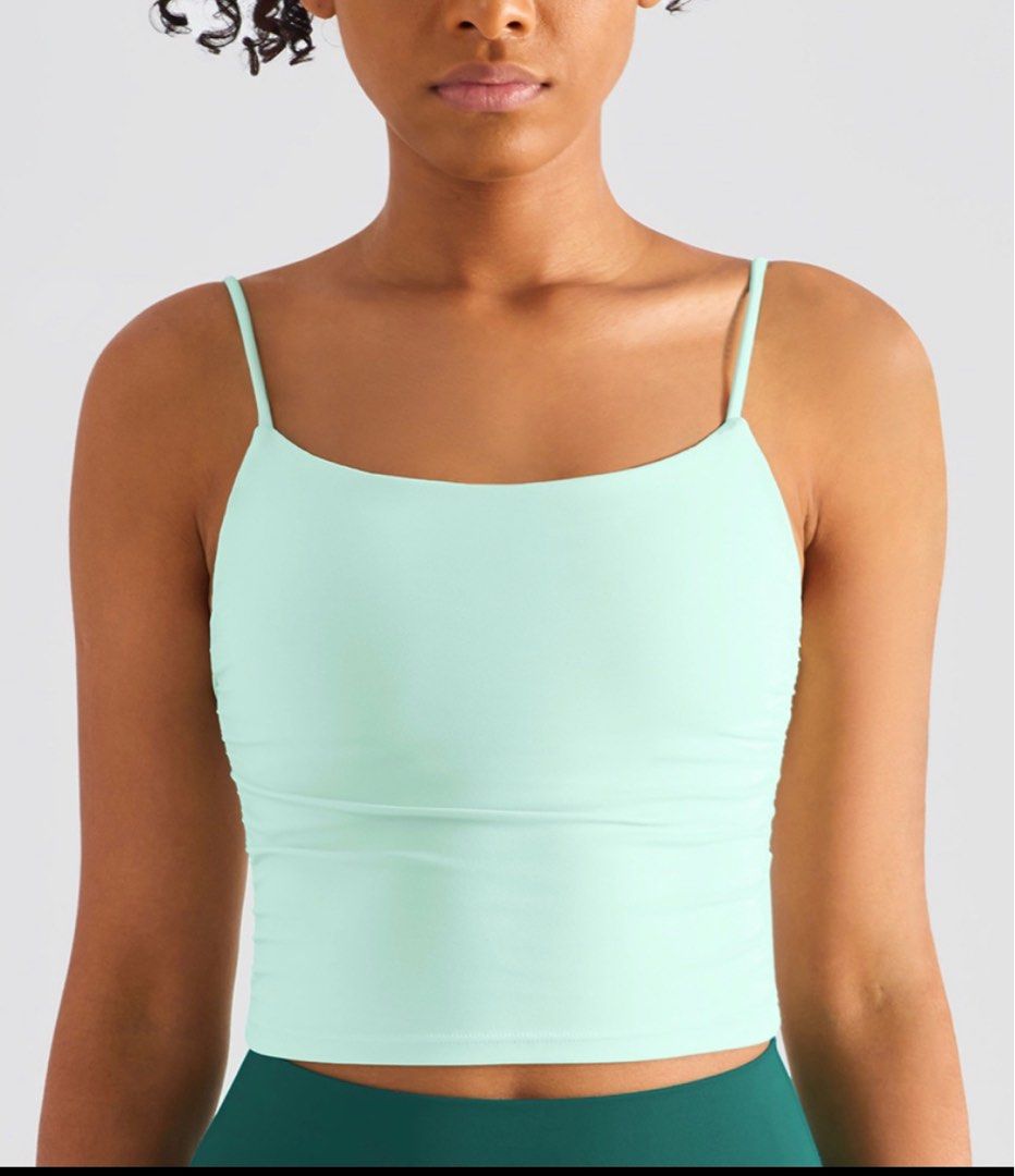 Mint green workout top top