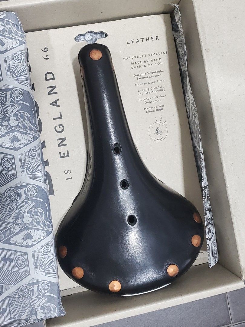 brooks b17 special titanium